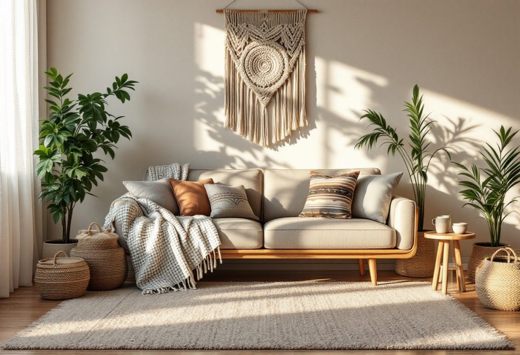 Comment créer une décoration intérieure boho chic