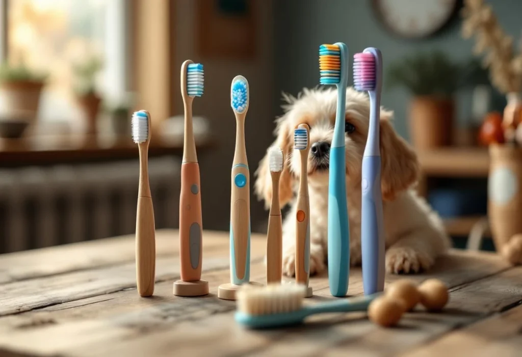 Bien choisir une brosse à dents pour chien : conseils et astuces