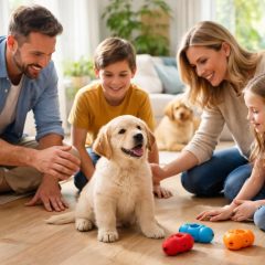 découvrez comment accueillir un chiot en famille en utilisant l'éducation positive inspirée de la méthode cesar millan et les jouets kong pour un apprentissage ludique et harmonieux.