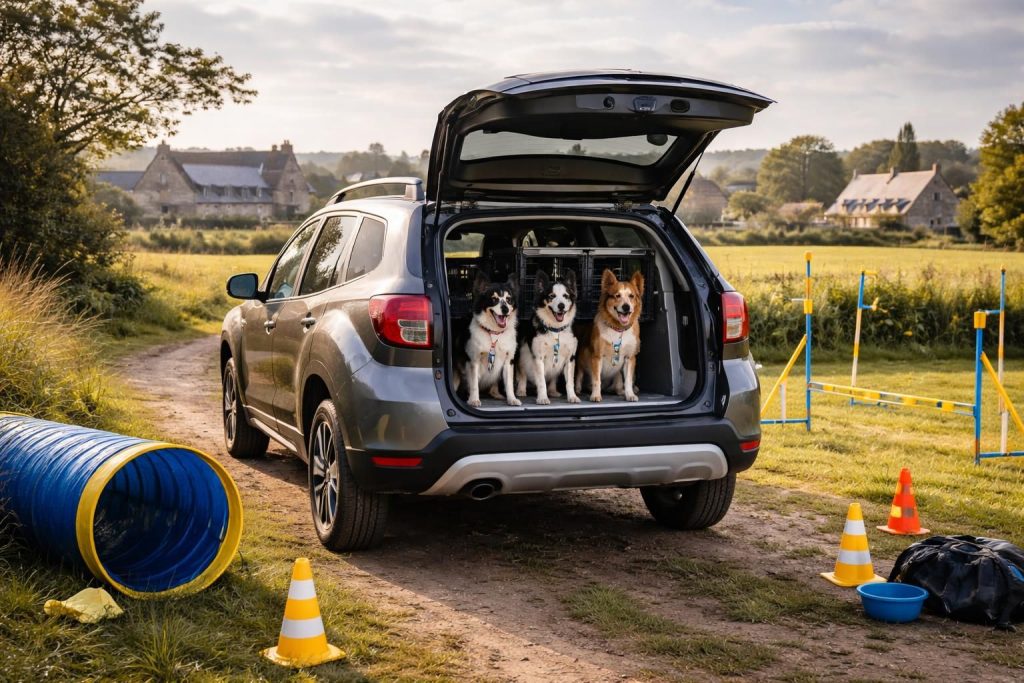 Élevage canin Bretagne : Dacia Duster idéal pour amener vos chiens aux concours d&rsquo;agility sportive