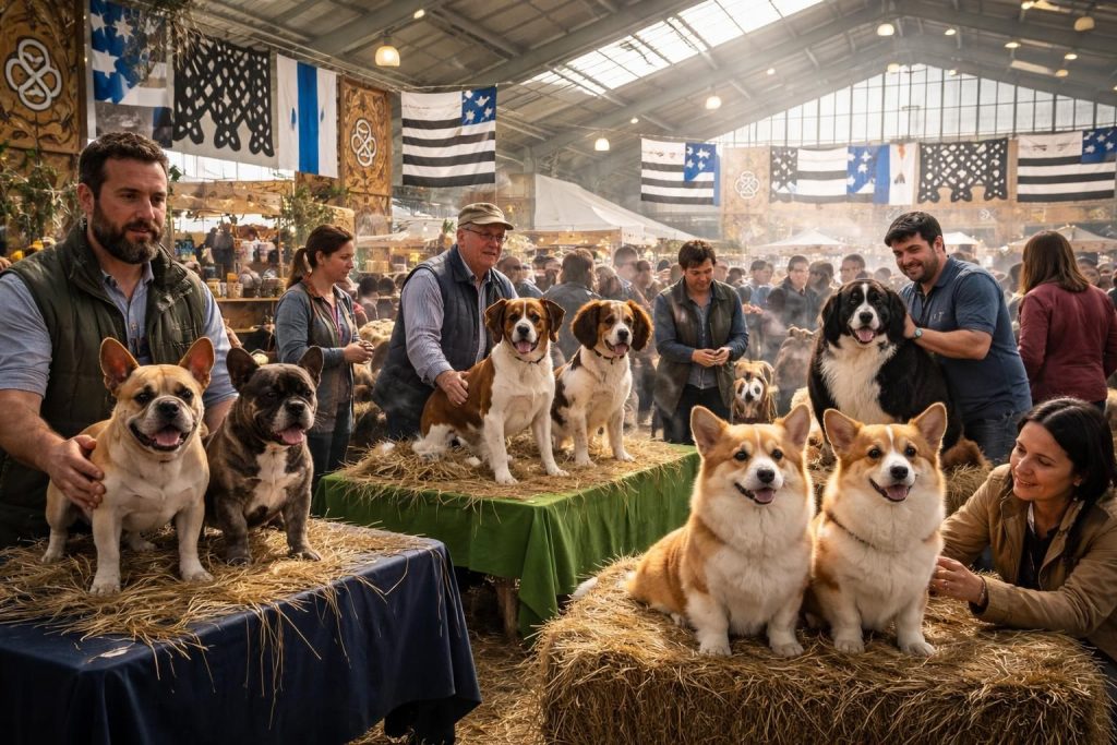 Les élevages canins bretons et la culture des chiens de race au Salon de l’Agriculture
