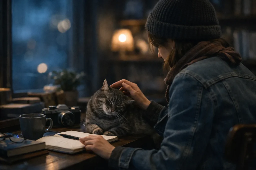 Quel type de croquettes donné à un chat âgé ?